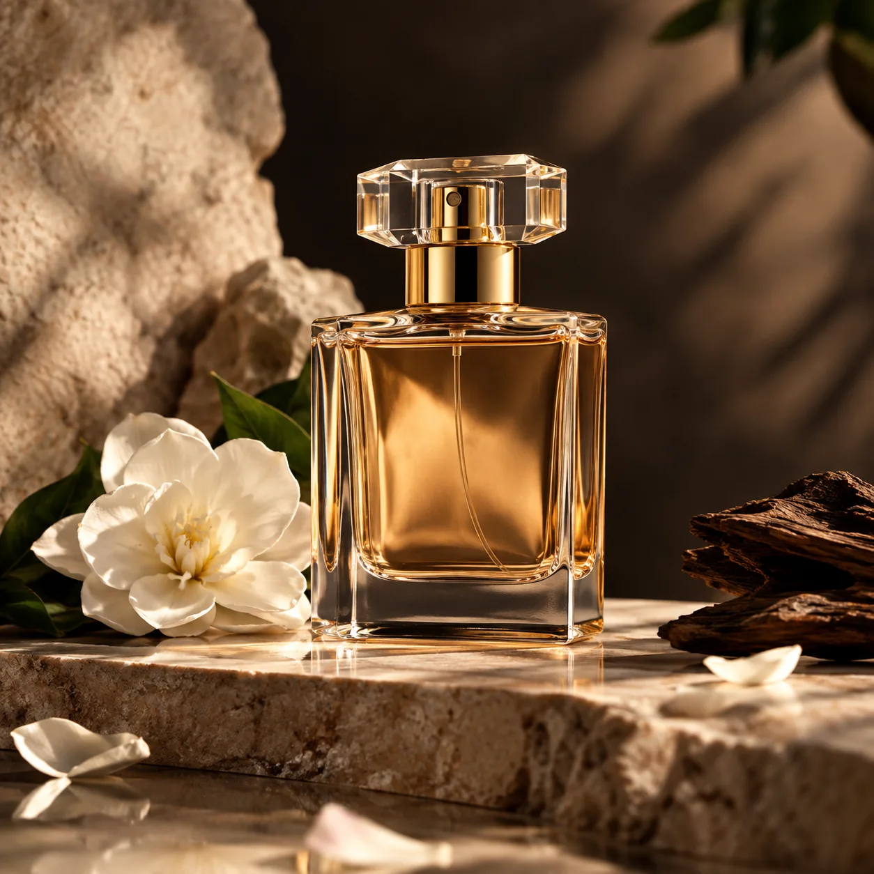 Luxury Amber Perfume — Cinematic Product Photography