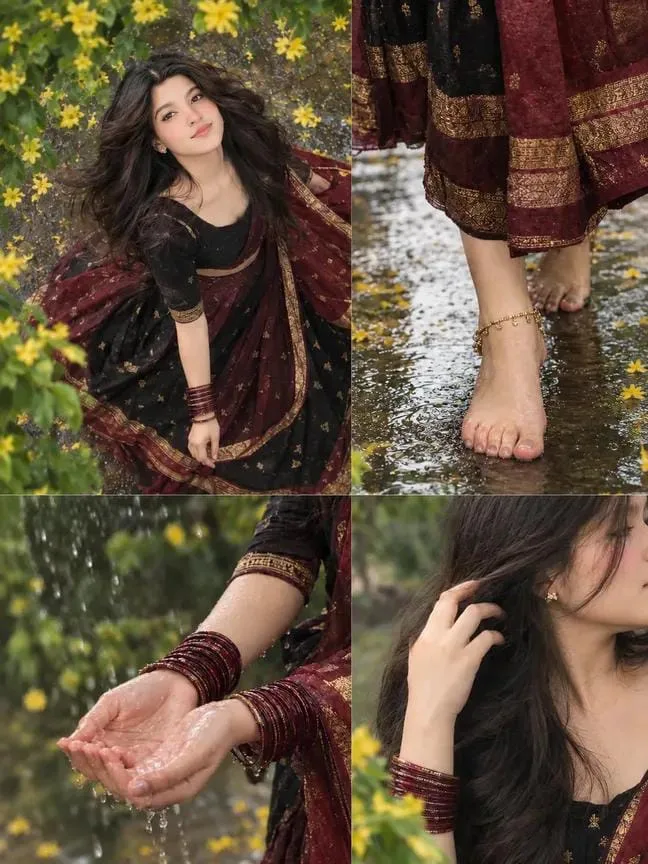 Monsoon Traditional Portrait