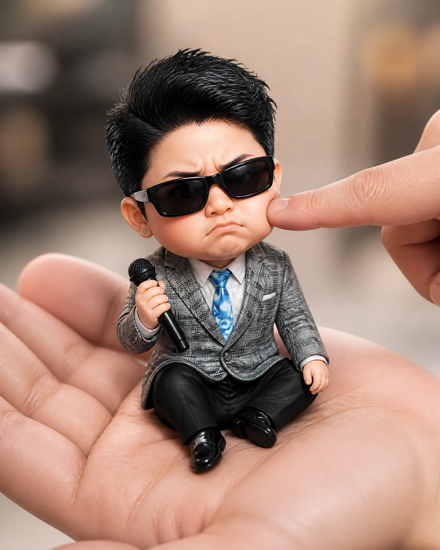 Mini chibi version Ai Portrait