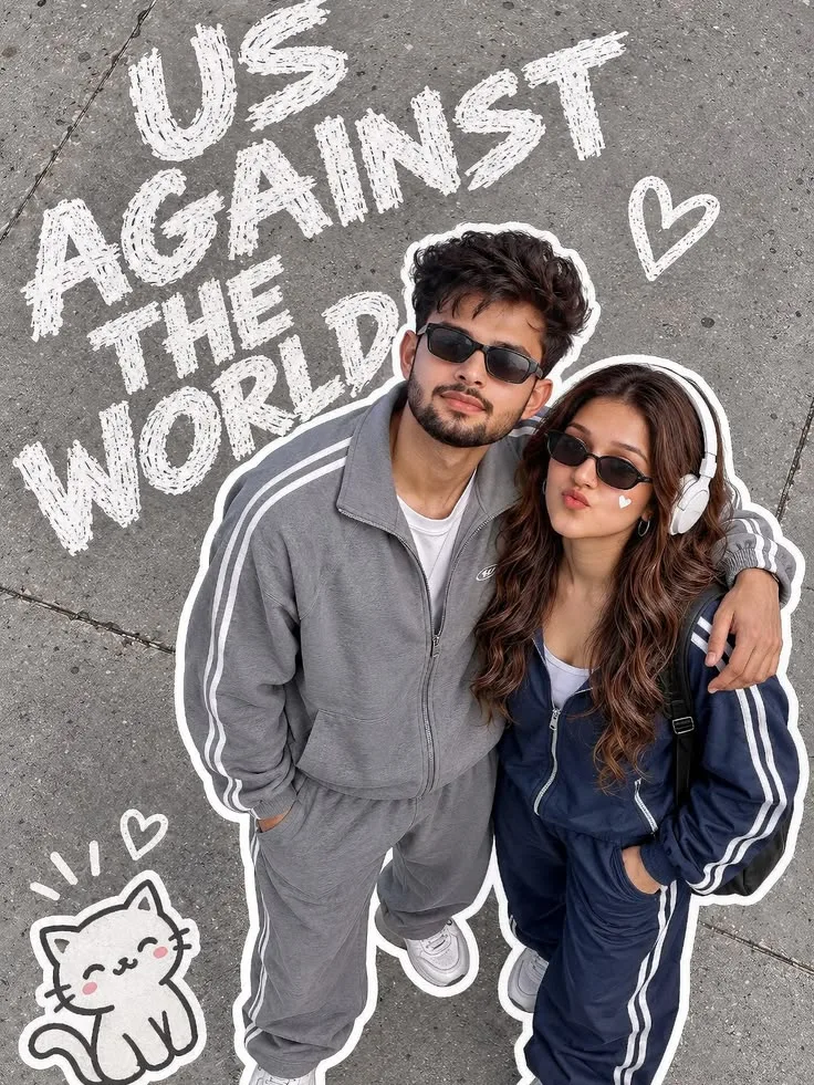 Streetwear Couple Aesthetic 🖤