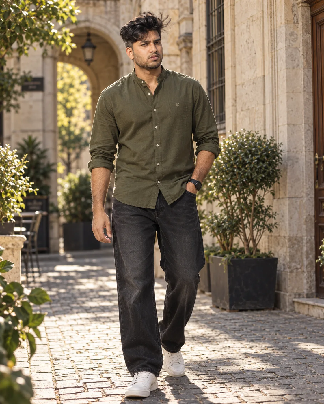 Olive Street Style Portrait
