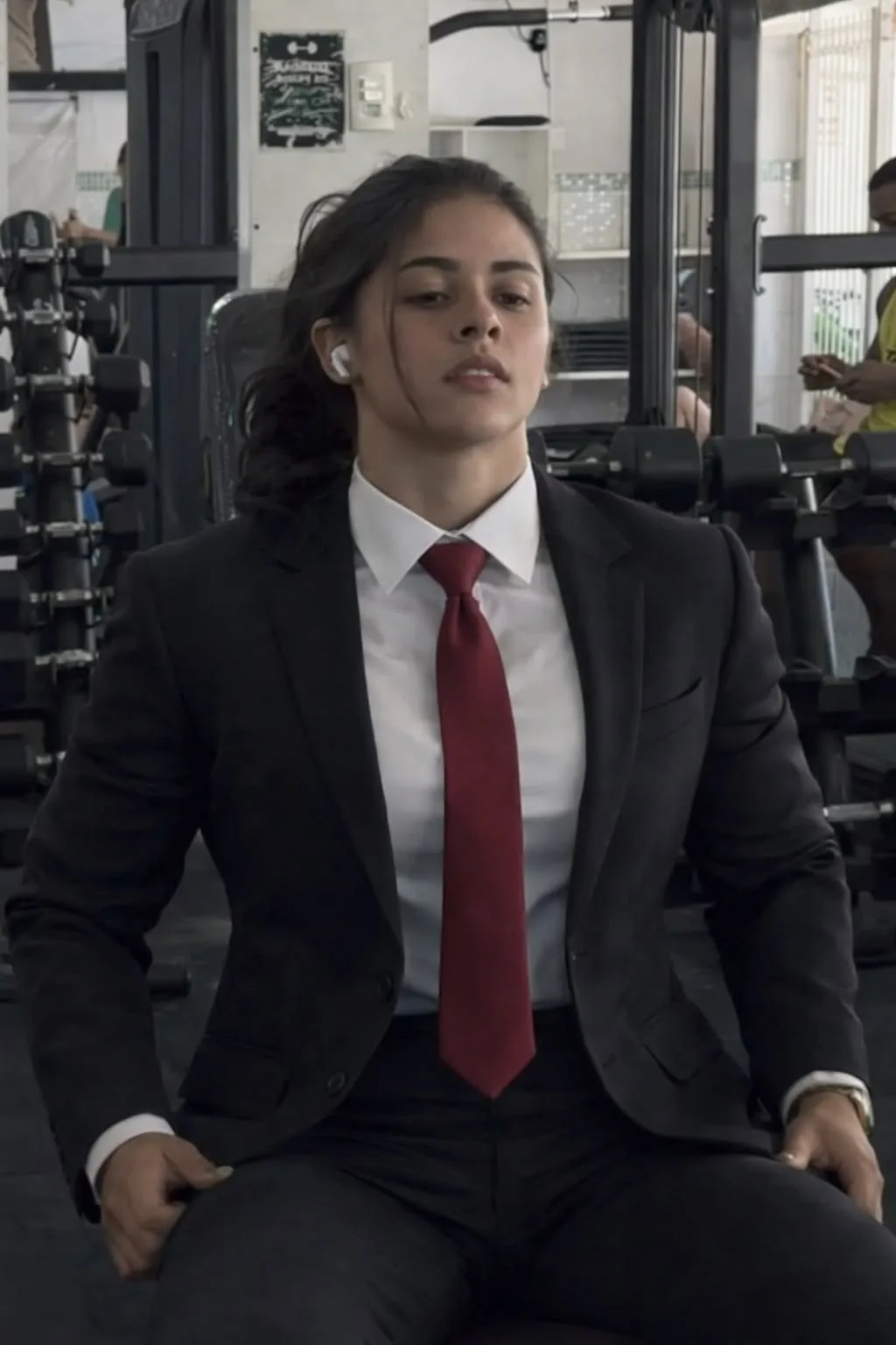 Powerful Boss Lady in the Gym | Cinematic Corporate Fitness Portrait