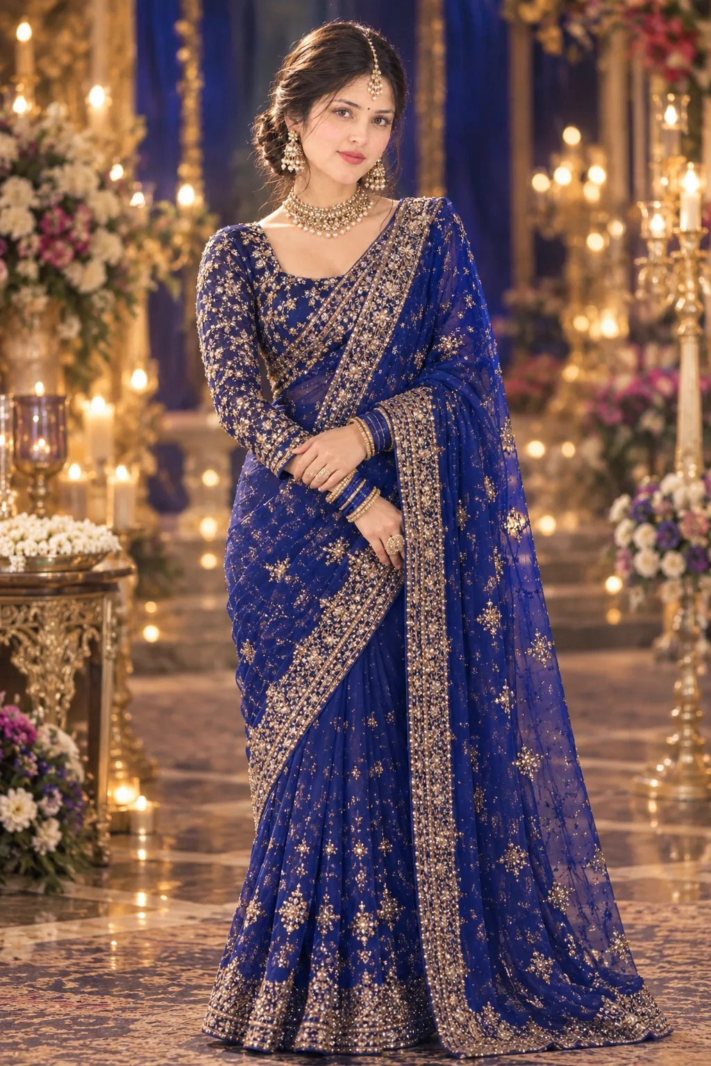 Bollywood Madhuri Dixit Hum Aapke Hain Koun Portrait