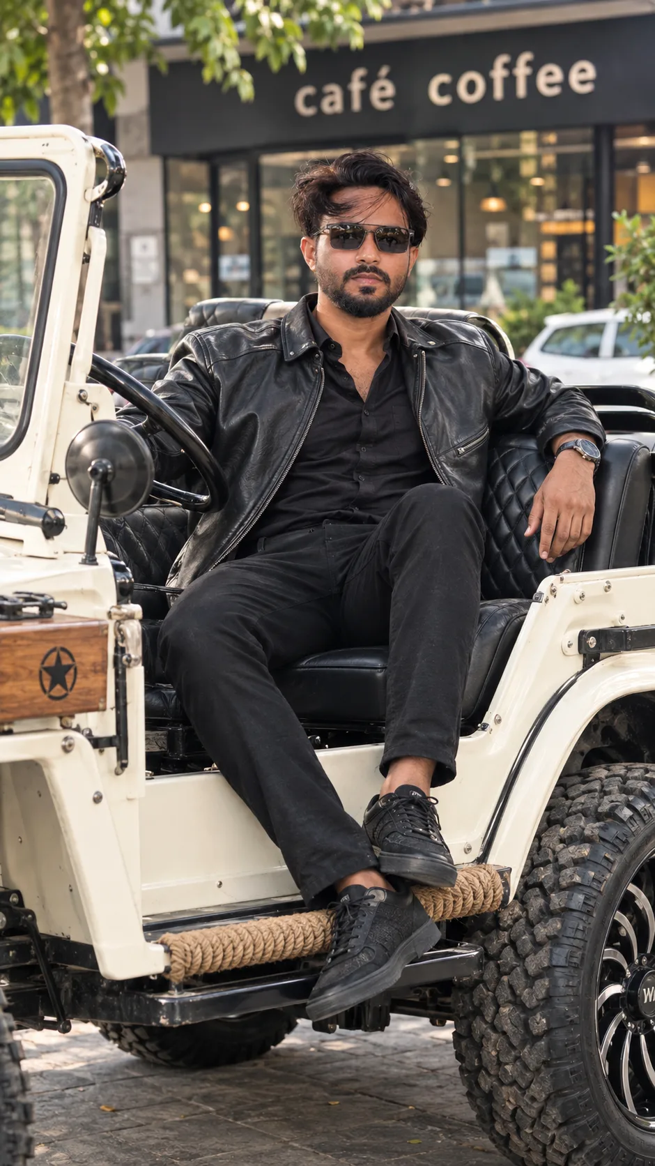 Jeep cafe