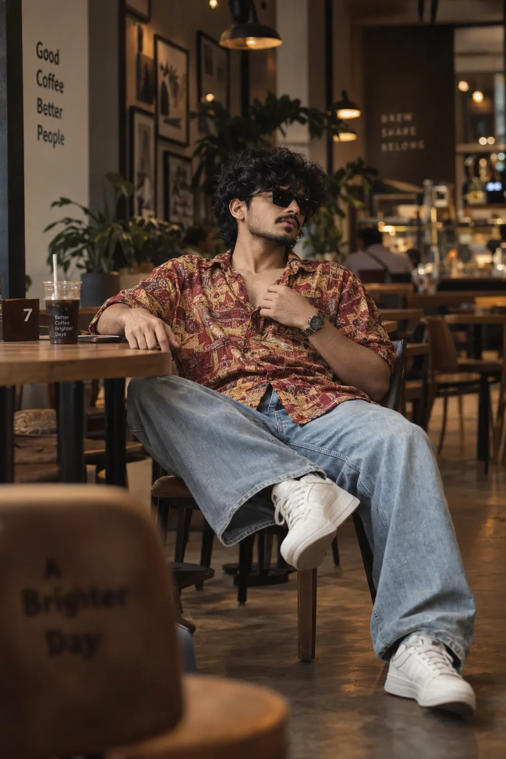 Ultra realistic cinematic portrait of a young man
