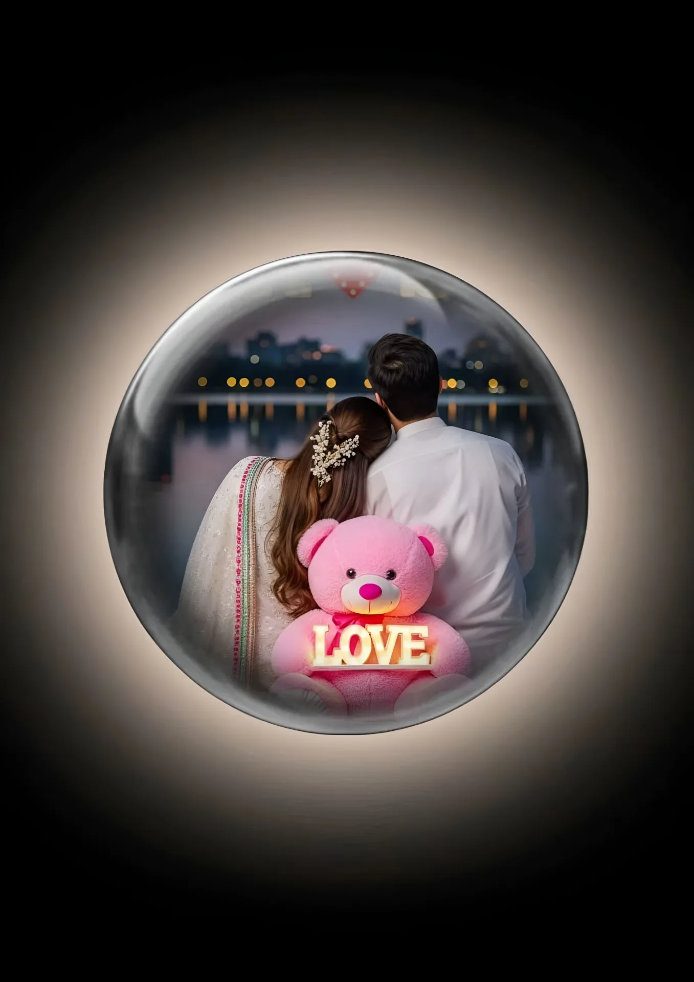 Romantic Crystal Ball Logo