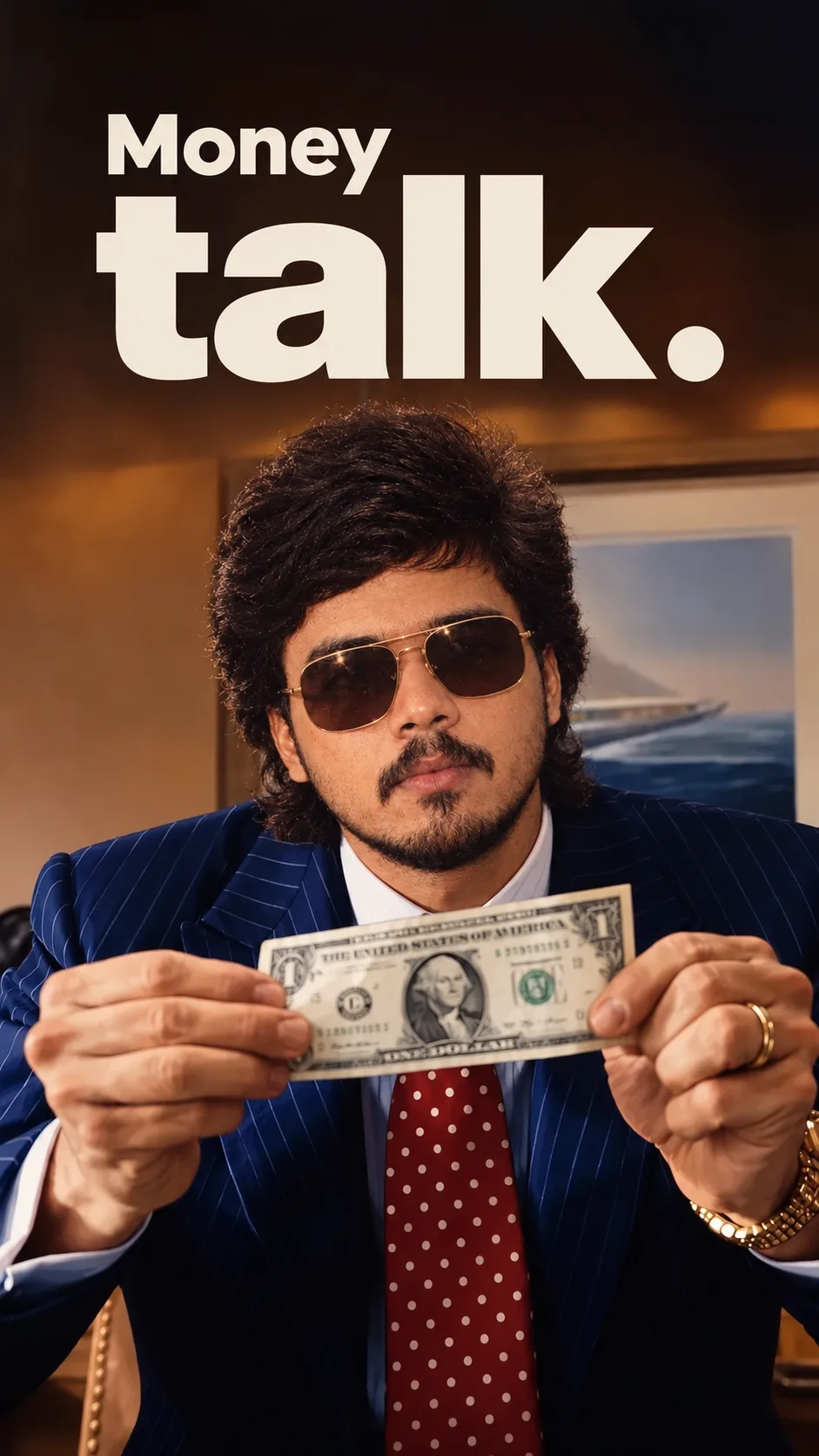 Money Talk — Luxury Business Portrait