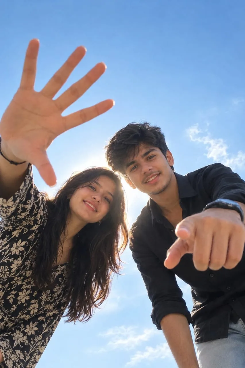 Under the Blue Sky — A Playful Perspective