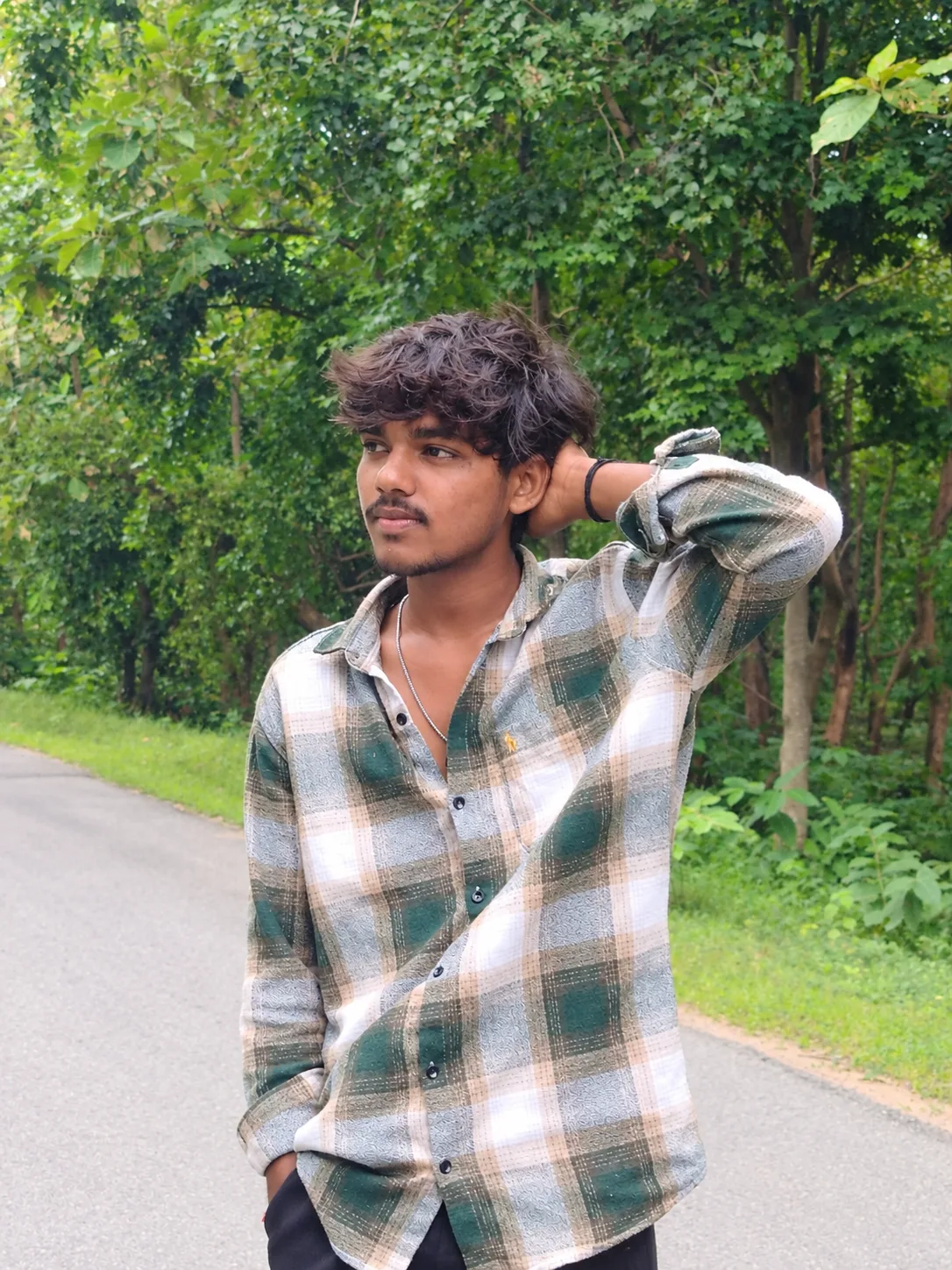 On highway