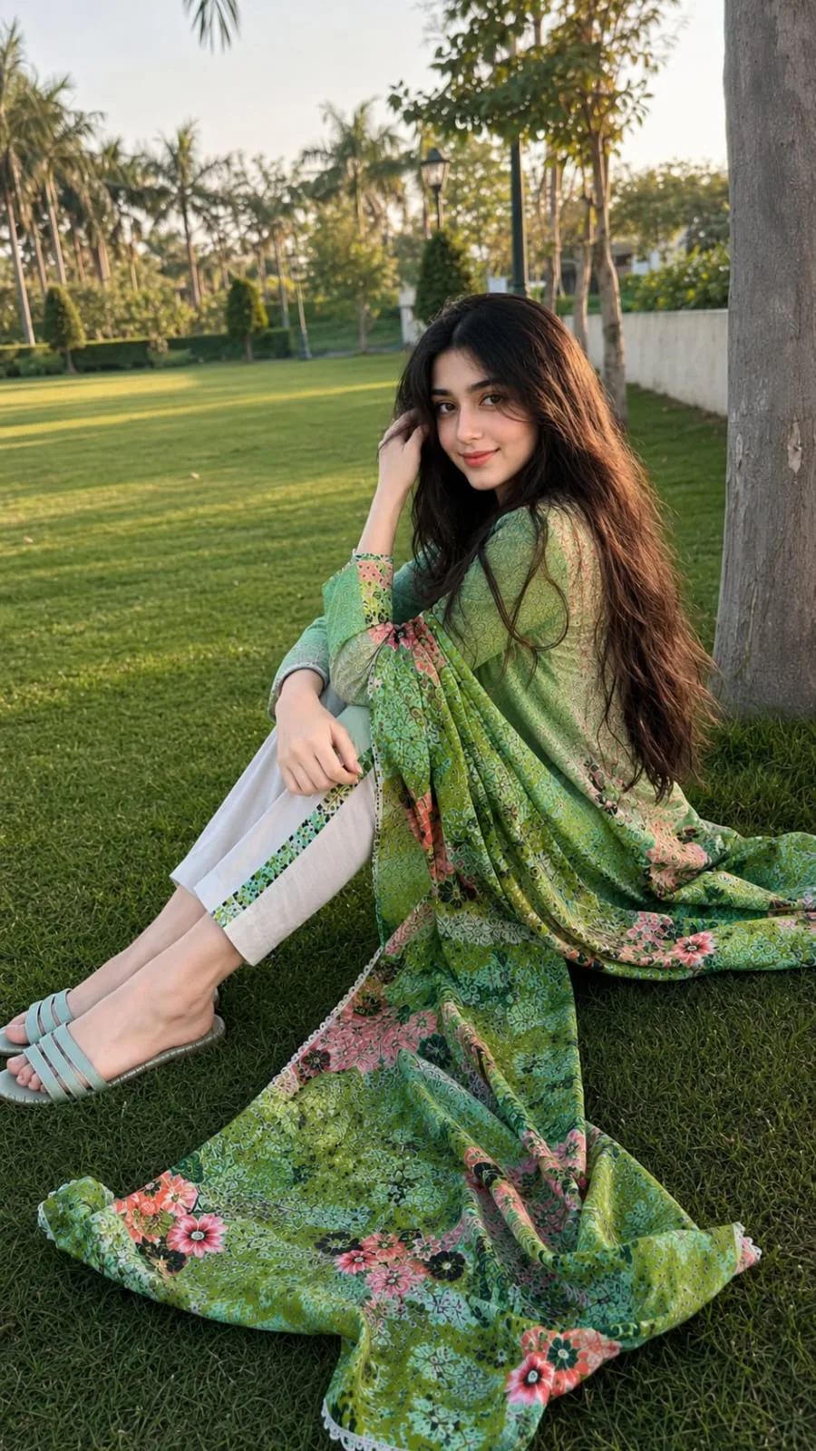 ''Sunkissed in Green'' 🌿✨