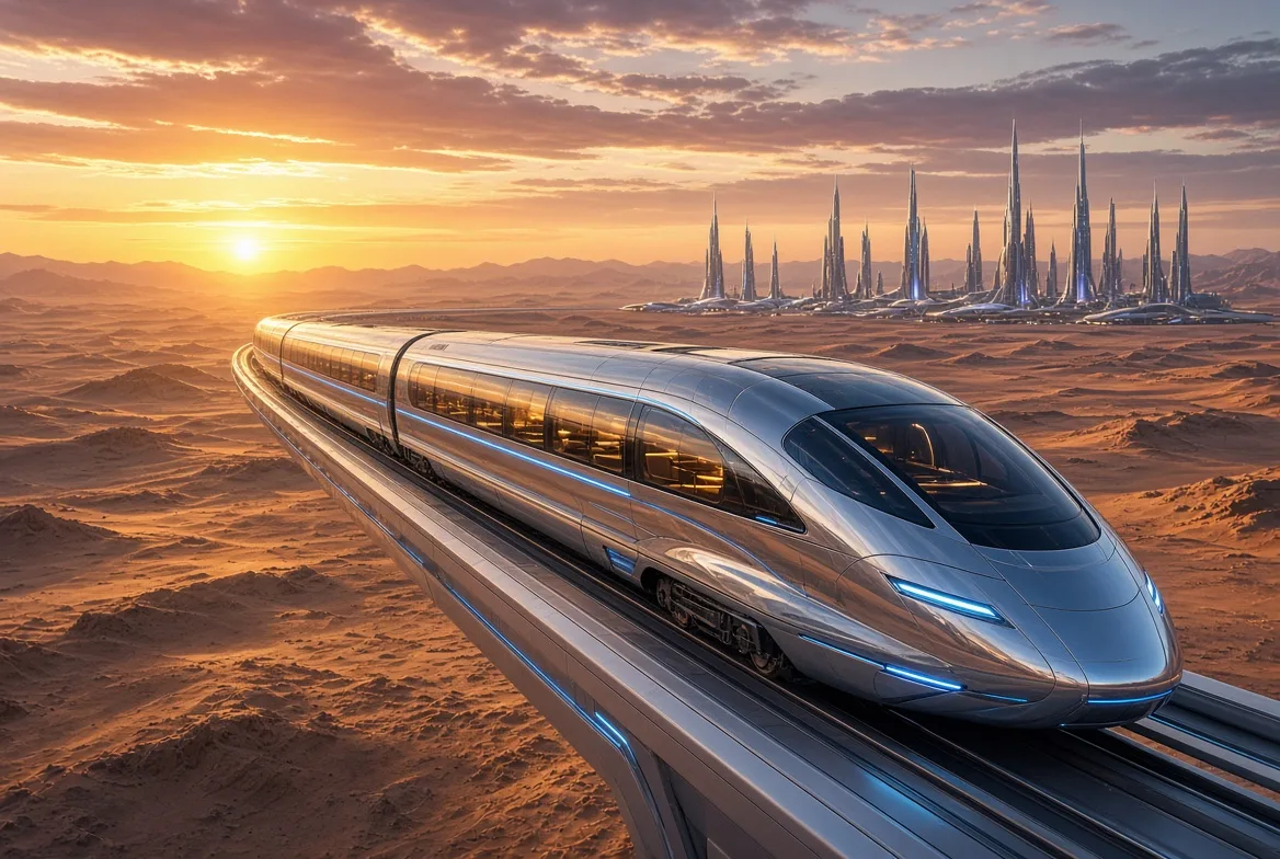 Futuristic Luxury Train